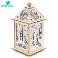 Green Home Table Lamp Eye Protection Hanging Lamp Wooden Wind Light Party Decoration. 