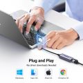 UGREEN CM199 USB C to Ethernet Adapter RJ45 to Thunderbolt 3 Type C Gigabit Network LAN 1000Mbps Converter Compatible with MacBook Pro Air iPad Pro Surface Book Chromebook Dell XPS Galaxy S20 S10, and More ORIGINAL UK ZONE. 