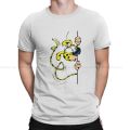 Marsupilami Blue Wall special tshirt Gaston Lagaffe comic casual polyester T shirt summer T-shirt for adult. 