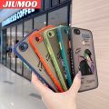 JIUMOO For Redmi Note 5A Redmi Note 5A Prime Case With Fashion Tide Brand Zoro Side Edge Square Silicone Frosted Transparent Hard Casing Design soft Cases Full Cover Phone Case Shockproof Protection Case. 