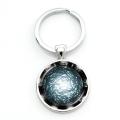 Stargate Atlantis Popular Stargate Portal Keychain Atlantis Art Image Glass Cabochon Car Bag Metal Keyring B722. 