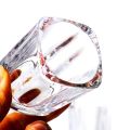 Qahwa Glass / Mini Shot Glass (Transparent Square Shape). 