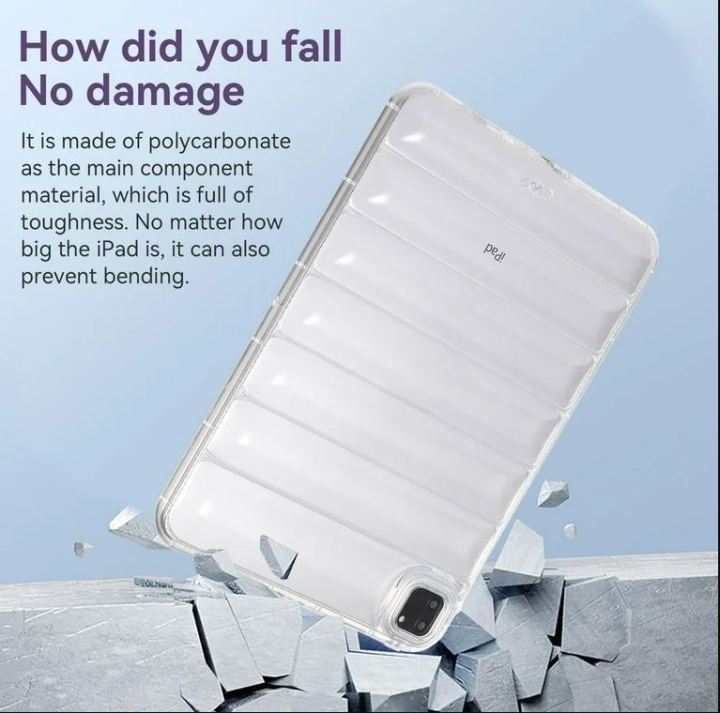 iPad%205th%20Generation%20Case%20-%20iPad%206th%20Generations%20Cover%20Transparent%20Case%20For%20iPad%205th%206th%20Generation%20%209.7%20(2018%20/%202017)%20Case%20Cover%20eiderdown%20-%20Image%203