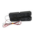 NANLIY- 2PCS 8OHM 10W Long box Full Range Subwoofer Speaker Diaphragm LCD Advertising Machine Monitor TV Speakers. 