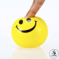 Pack Of 2 Soft Foam Smiley Emoji Balls for Kids - High Density Foam Ball For Over 3 Years Old Kids Soft Lightweight Easy To Grip Indoor Training Ball. 