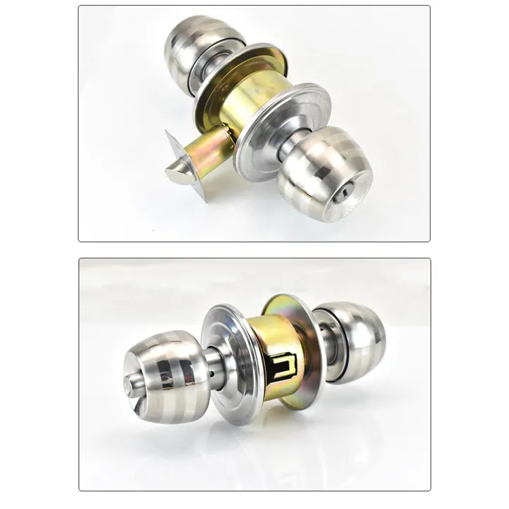 "Stainless%20Steel%20Round%20Lever%20Handle%20Door%20Lock%20-%20Mortise%20Entry%20Lock%20for%20Bedroom,%20Secure%20Knob,%20Heavy-Duty%20Door%20Handle,%20Modern%20Door%20Hardware,%20High-Quality%20Lockset%20with%20Secure%20Locking%20Mechanism"%20-%20Image%202