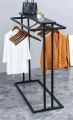 Garment Rack, Hanging Clothes Organizer Rail for Display and Storage,. 