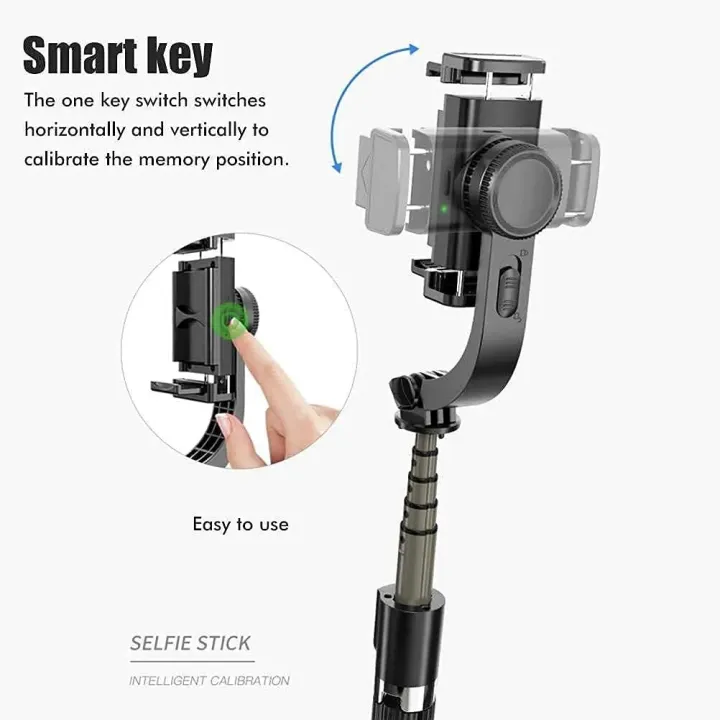 Q08%201-axis%20Gimbal%20Stabilizer%203-in-1%20Extendable%20Selfie%20Stick%20Tripod-IVXI%20Single%20Gimbal%20for%20Mobile,%20Camera%20Single-Axis%20Q08%203-in-1%20Gimbal%20wireless%20Camera%20Stabilizer%20-%20Image%205