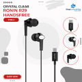 Ronin R29 Type C Handsfree - R-29 Type C Crystal Clear Sound Handsfree 100% Original Ronin R-29. 