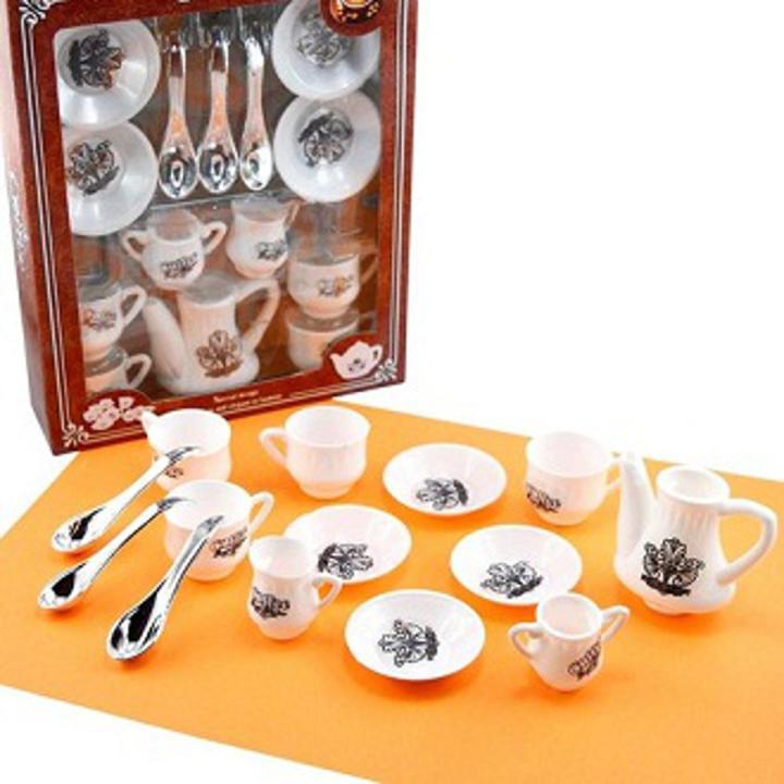 Pack Of -14 PCs Mini Coffee Set Toy For Your Kids