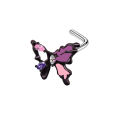 Gothic Nose Stud Surgical Stainless Steel Nose Piercing Jewelry Halloween Spider Nose Rings for Women. 