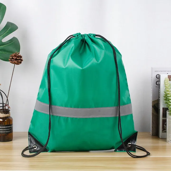 %E3%80%90Factory-direct%E3%80%91%20Simple%20Reflective%20Stripe%20Drawstring%20Gym%20Backpack%20210D%20Polyester%20Solid%20Color%20Nylon%20Sports%20Shoulder%20Bag%20Waterproof%20Portable%20Fitness%20Handbag%20Travel%20-%20Image%208
