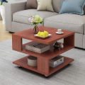 eFurniture Rectangle Hallow Design Night Stand Storage Bedside Table. 