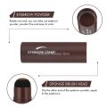 Professional Eyebrow Stamp Shaping Kit With Eyebrow Trimmer Tools Brush Eyebrow Powder Stick Hair Line Contour Cosmetics Make Up. 