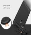 Xiaomi Mi A2 Lite Carbon Fiber Brush Mark Antishock Drop Resistance Silicon Tpu Case Back Cover. 
