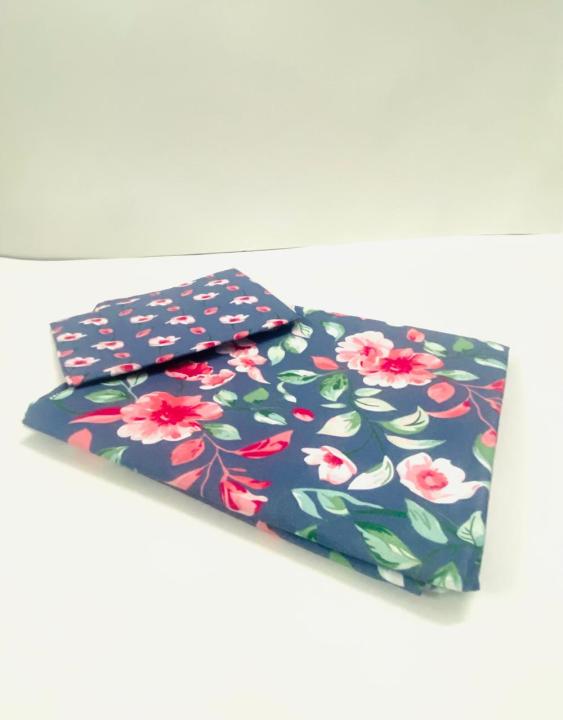 Double Bedsheet with Two Pillow Covers – 3 Piece Soft & Comfortable Bedding Set for Bedroom Décor