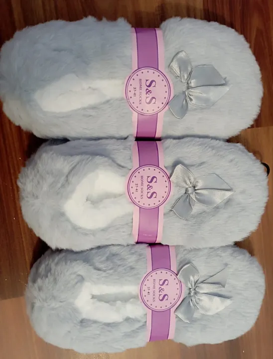 Women's%20indoor%20warm%20soft%20plush%20slippers%20/%20Warm%20Indoor%20For%20Carpet%20Slippers%20-%20Image%203