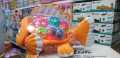 Transparent Gear Fish Portable Musical Cartoon Fish Toy Universal Walking Light Toy Early Education Music Funny Sounds Toys for Boys Girls Toddlers Kids. 