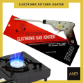 Electronic Kitchen Lighter Stove Lighter Steel Stove Fire Ignitor Metal Gun Lighter Electronic Igniter  - MD trader & sons. 