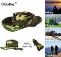 Sun Hat for Men Cotton Summer Breathable Foldable Safari Boonie Hat. 