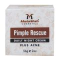 Malamah Pimple Rescue Daily Night Cream AntiAcne & Anti Pimple Cream (4 DAYS EFFECTIVE) 56g Malamah DR Blush advance formula upgraded Pimple Rescue oil control Daily Night Cream AntiAcne & Anti Pimple Cream all in one facial series multi vitamin. 