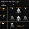 SANX 30LED Solar Light Waterproof Motion Sensor Solar Street Light Solar Security Warning Lamp with Remote for Garden Houses. 