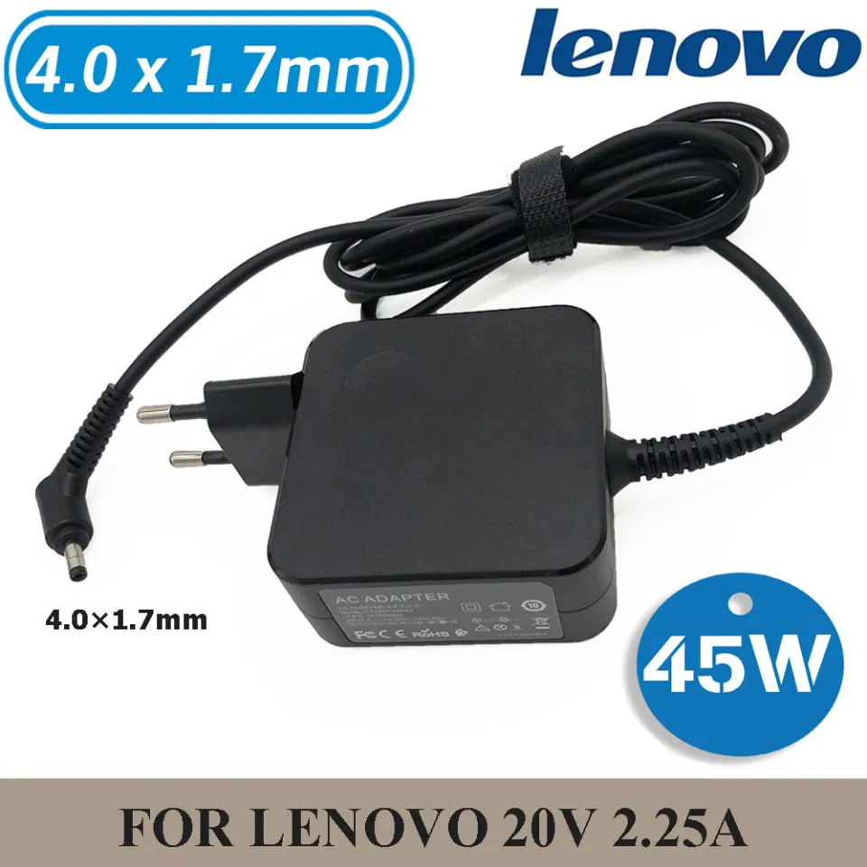 45W AC Adapter Charger For Lenovo IdeaPad 100S 110S Yoga 710 – 4.0x1.7mm Tip