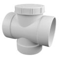 PVC CONNECTION PLUG TEE 3 INCH | PVC CONNECTION PLUG TEE 4 INCH | PVC Connection Plug Tee | Durable PVC Plug Tee for Plumbing | 3 Inch & 4 Inch Sizes. 