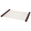 Ikea Tray Glass Dark Red. 
