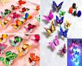Glow In The Dark Led Butterflies Night Light Led Color Changing For Kids Room Glowing. 