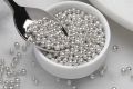 Edible Silver Pearls 25gm. 