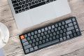 Keychron K6 Hot Swappable Wireless Bluetooth 5.1/Wired Mechanical Gaming Keyboard, 65% Compact 68-Key RGB LED Backlit N-Key Rollover, Aluminum Frame for Mac Windows Gateron G Pro Blue Switch. 