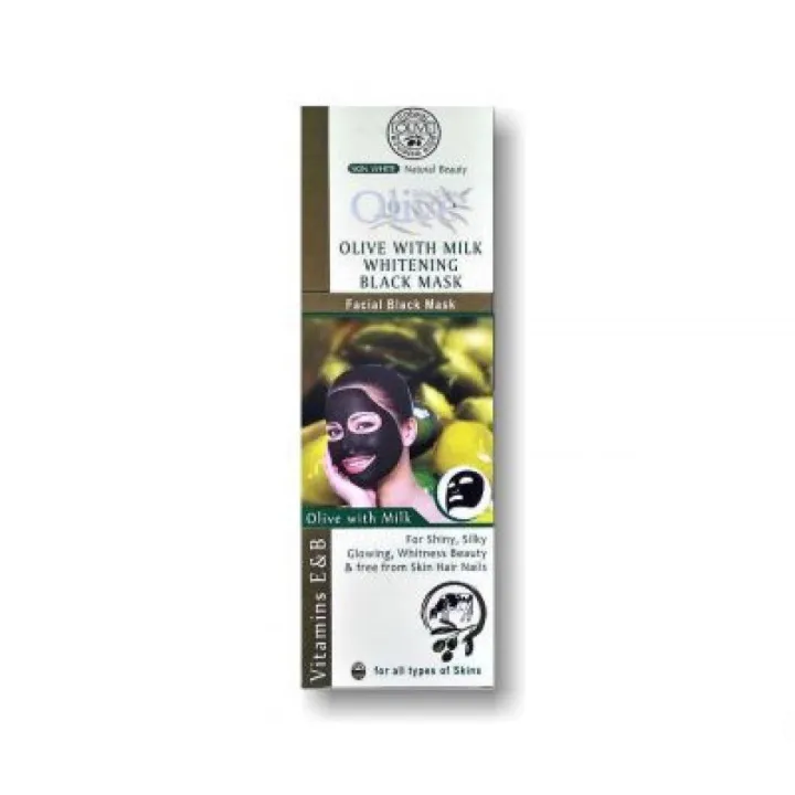 Olive%20with%20Milk%20Whitening%20Facial%20Black%20Mask%20-%20Image%203