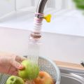 Kitchen accessories fan faucet tap shower | 360 rotatable water filter  | Silicone Flexible Water Tap Shower Head With Water Filter Sprink. 