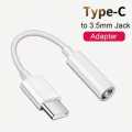 USB Type C To 3.5mm Earphone Jack Adapter Converter Aux Audio Cable Headphone For All Smart Phones Devices and for iphones. 