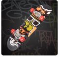 01 Pcs Alloy Finger Skateboard Fingerboard with Pressure Relief and Venting Function Fingertip Skateboard Toy. 