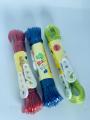 20 Meters Strong Outdoor Wet Clothesline Travel Wet Cloth Laundry Rope Pvc Coated Metal Cloth Drying Washing Clothes Line Rope. 