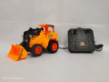 Wired Remote Control Battery Operated Yellow JCB Crane Truck Excavator Toy Construction Engineering Building Toys for Boys and Girls Small Car Plastic Crane Dumper Mini Monster Vehicles Machine JCB Plastic JCB Vehicle Trucks. 