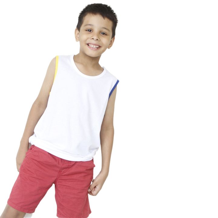 The Shop - Summer Wear Multicolor Sando For Boys & Girls Kids, 1 Years To 13 Years - WBG-S1