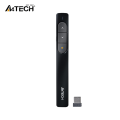 A4Tech LP-15 Laser Pen - 2.4G Wireless - Wireless Laser Presenter - Presentation Remote - Laser Pointer - Powerpoint Slide Changer -(Black). 