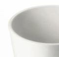 IKEA MUSKOT Plant pot, white 12 cm. 