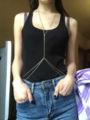 Trendy Fashion Body Harness Chain for Women and Girls - Golden Jewelry. 