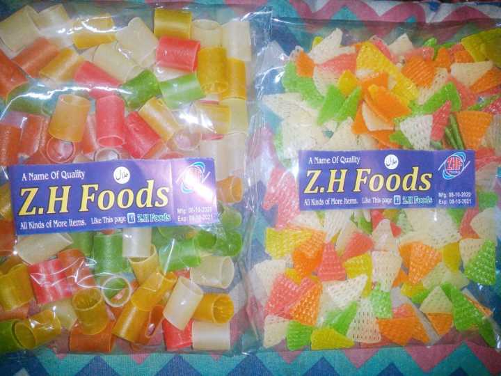 PIPES SNACKS 100g & SAMOSA SNACKS 100g