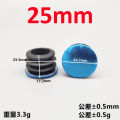Stainless Steel Round Pipe Cap Plugs Furniture Leg Hole Cover 16/20/22/25/40/50mm. 