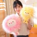Childrenworld Lion Stuffed Toy Colorful Fluffy Hair Lion Plush Doll Soft Stuffed Animal Pillow for Kids Home Decor Perfect Gift for Girls Birthday Christmas Skin-friendly Lion Plushie. 