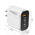Laptop Charger Flame Retardant USB Type-C Phone Charger with 3 Ports. 