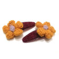 Tick Tack Hair Wool Pins For Girls - Pack Of 2 - 2 inches in Size. 