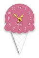 Ice Cream Funny Wall Clock For Kids Room. 