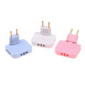 Adjustable EU Extension Plug Electrical Adapter 3 In 1 Adaptor 180 Degree Rotation For Mobile Phone Charging Converter Socket Eatop. 