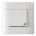 ELBi Fino Single Large switch with indicator light. Made in TURKEY. Switch board fitting sheet. Electric button.. 